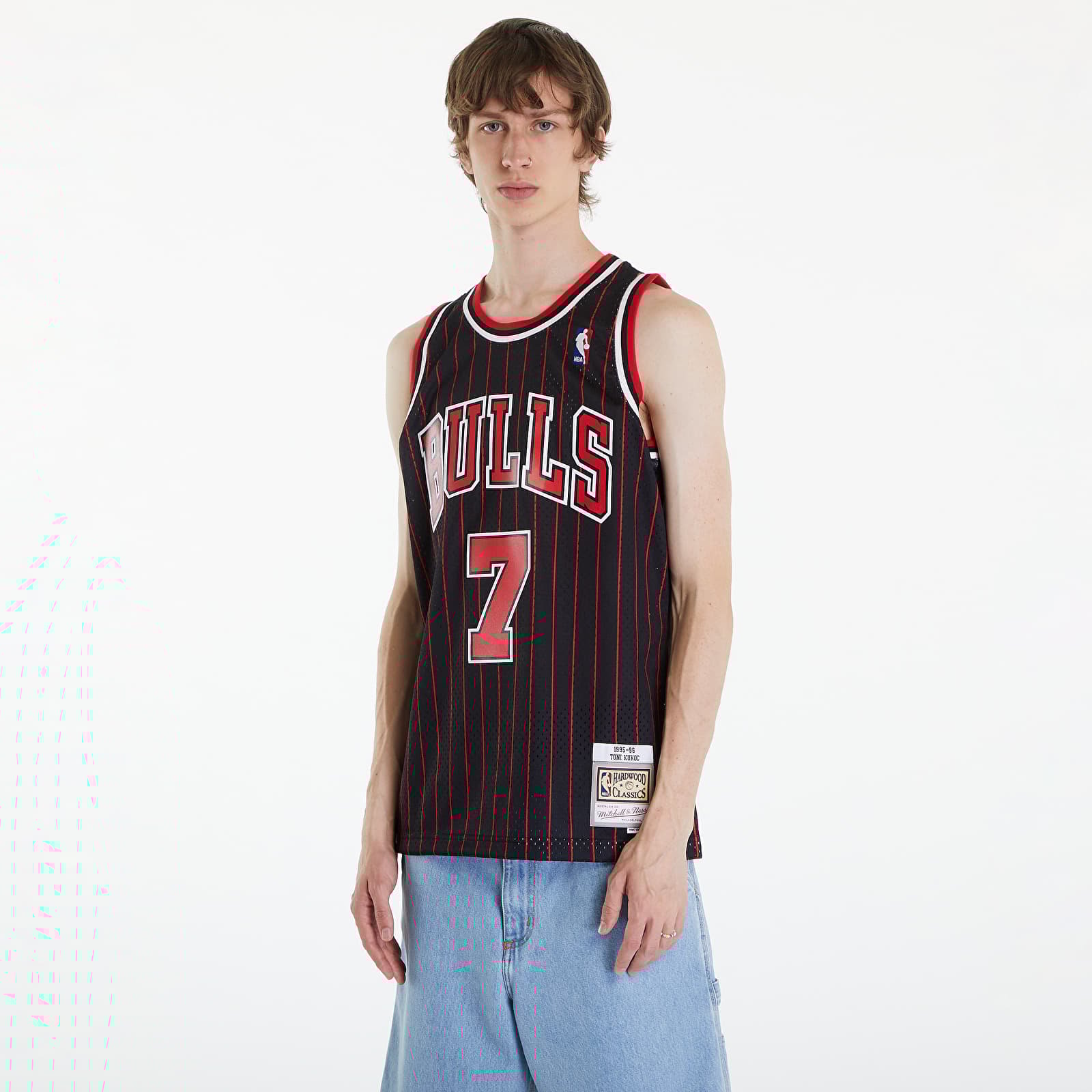 Camisetas de tirantes Mitchell Ness NBA Swingman Jersey Chicago Bulls Black Footshop
