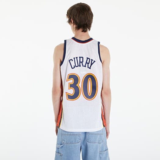 Mitchell Ness Golden State Warriors 30 Stephen Curry Swingman Jersey