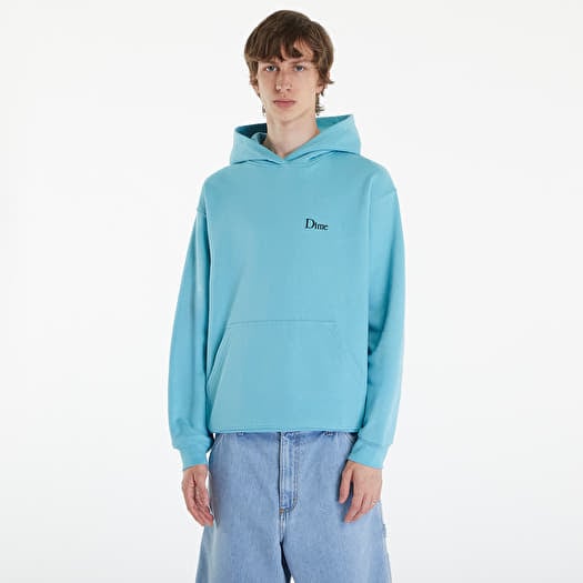 Dime Classic Small Logo Hoodie UNISEX Ocean Blue