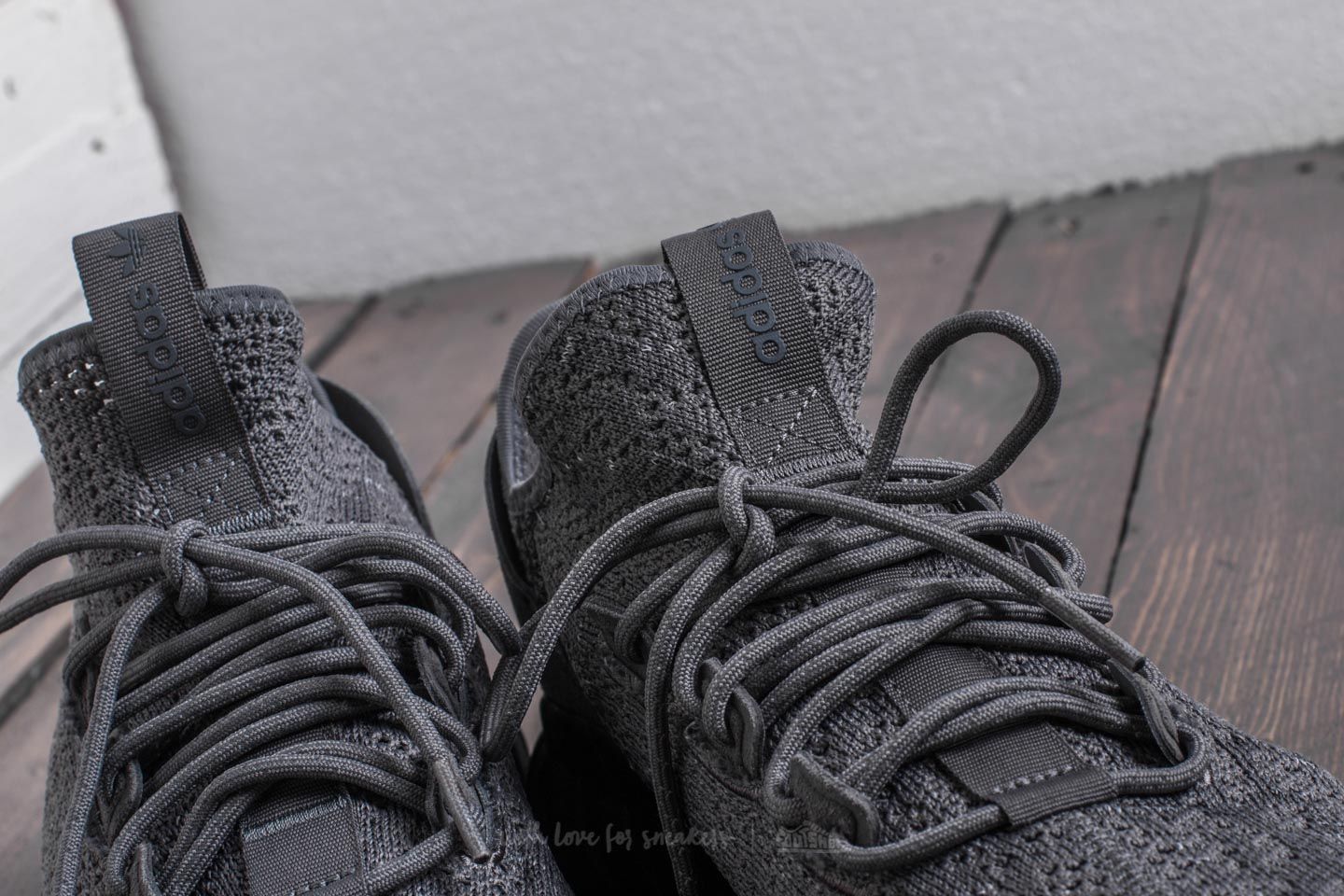 Men s shoes adidas Tubular Doom Sock Primeknit Grey Four Core Black Footwear White Footshop