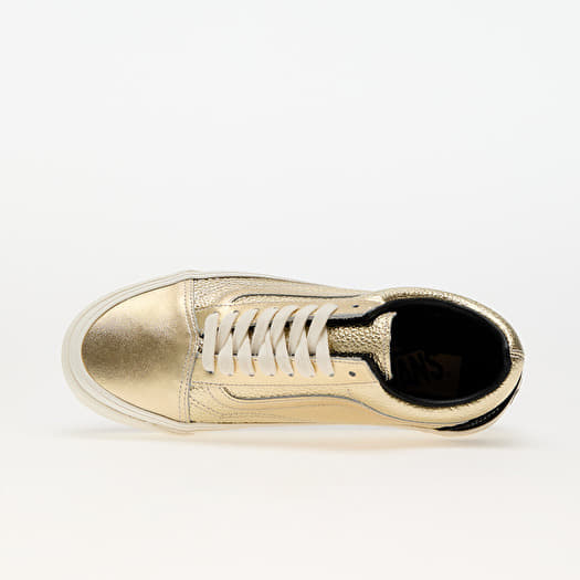 Vans old school gold best sale
