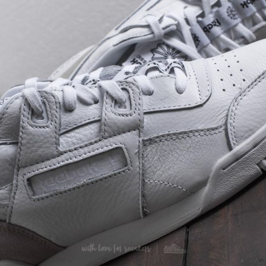 Reebok workout plus it - white/skull grey/black top