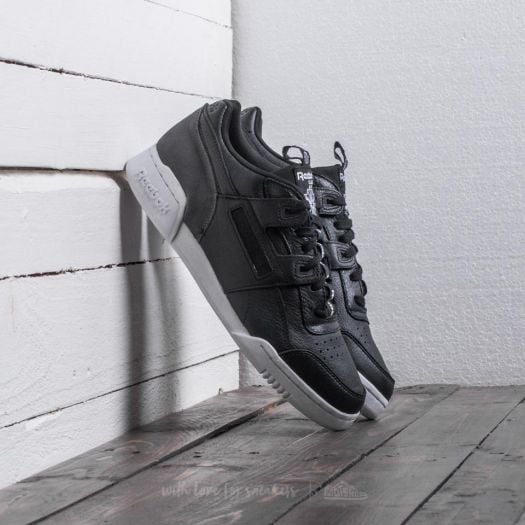 Chaussures et baskets homme Reebok Workout Plus IT Black Coal White Footshop