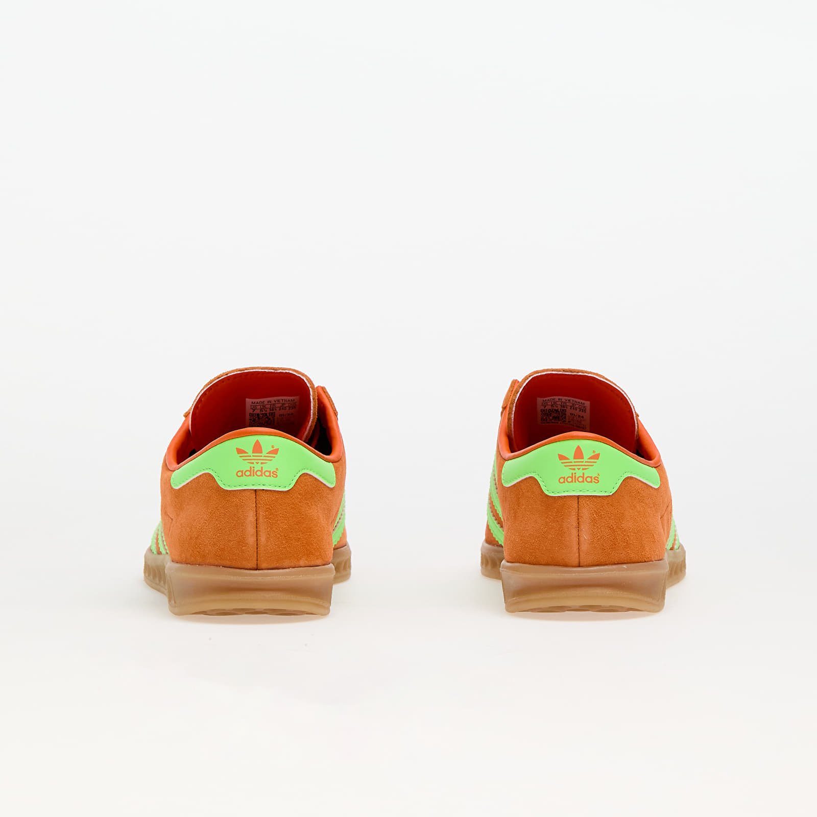 Scarpe donna adidas Hamburg W Orange Sgreen Gum Footshop