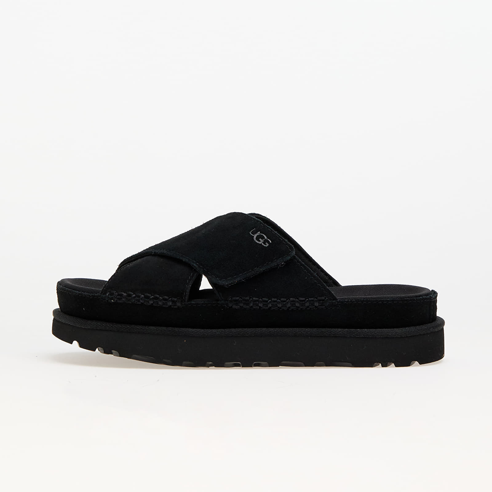 Sneakers UGG W Goldenstar Cross Slide Black UK 4