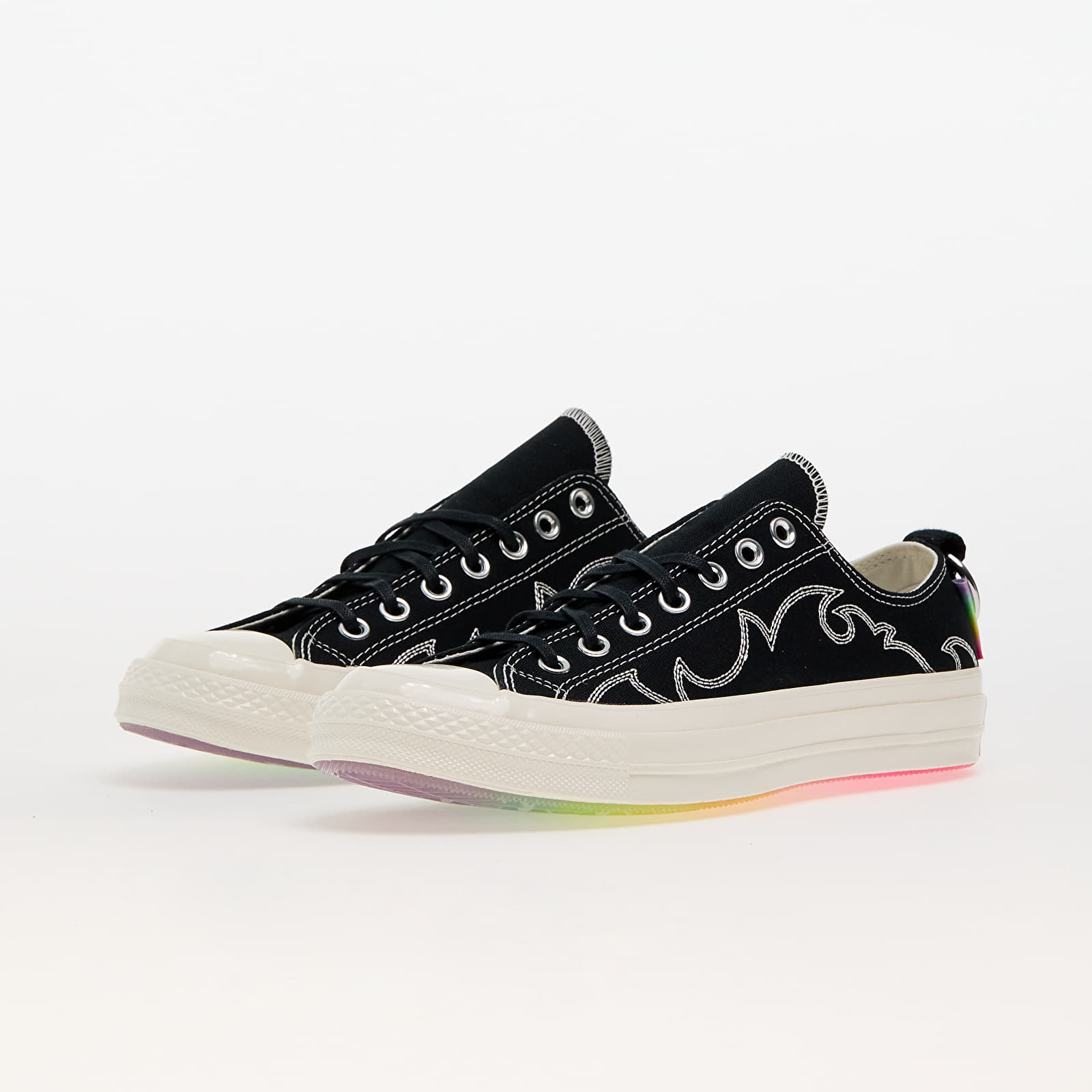 Pánske tenisky a topánky Converse Chuck 70 Black/ Egret/ Chaos Fuschia