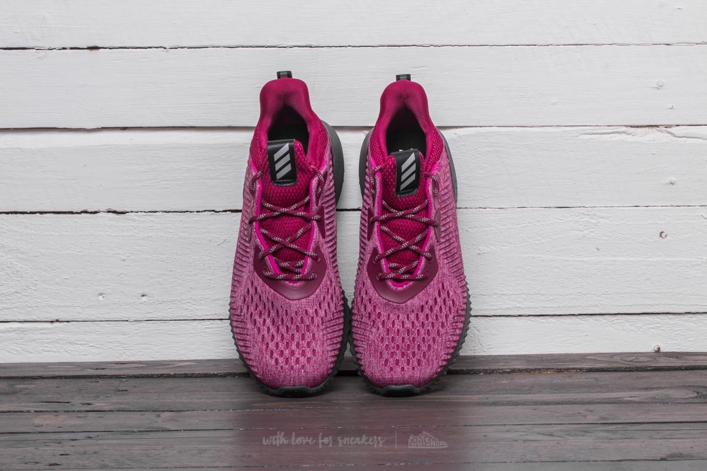 Damen Sneaker und Schuhe adidas Alphabounce EM W Mystery Ruby/ Bahia Magenta/ Grey Five