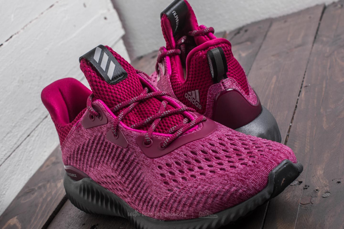Damen Sneaker und Schuhe adidas Alphabounce EM W Mystery Ruby/ Bahia Magenta/ Grey Five