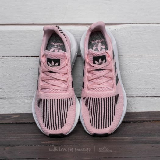 Kids sneakers and shoes adidas Swift Run J Icey Pink Core Black Footwear White Footshop