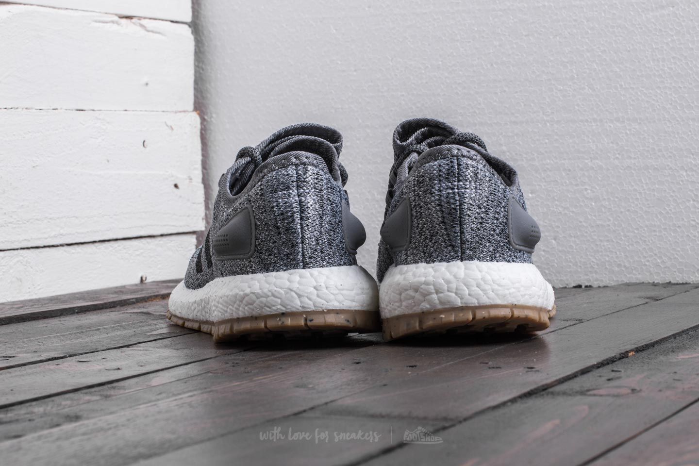 Adidas pure boost atr core black top e amp; solid grey