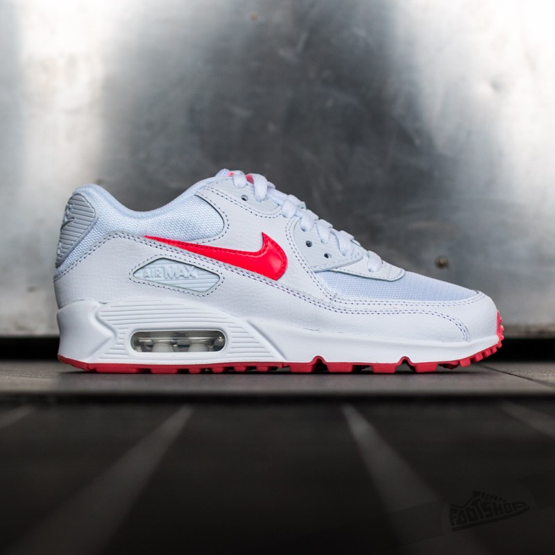 Zapatillas mujer Nike Air Max 90 Glow (GS) White/ Hyper Punch