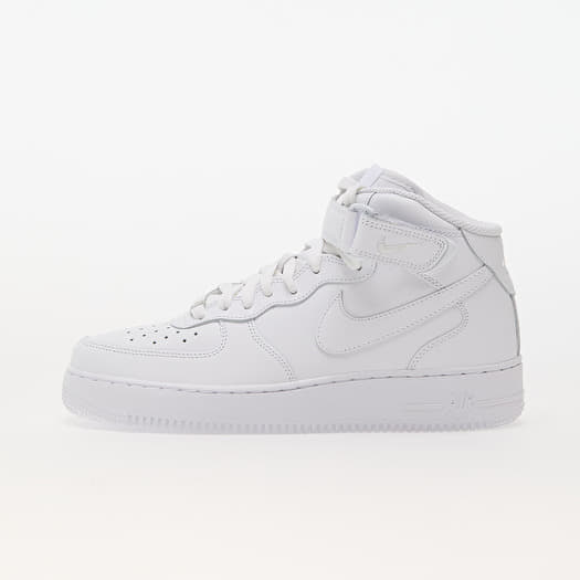 Men s shoes Nike Air Force 1 Mid 07 White White Footshop