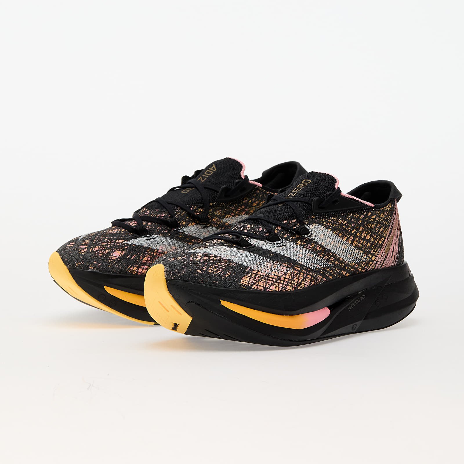 Pánské tenisky a boty adidas Adizero Prime X 2 Strung Core Black/ Zero Metalic/ Spark