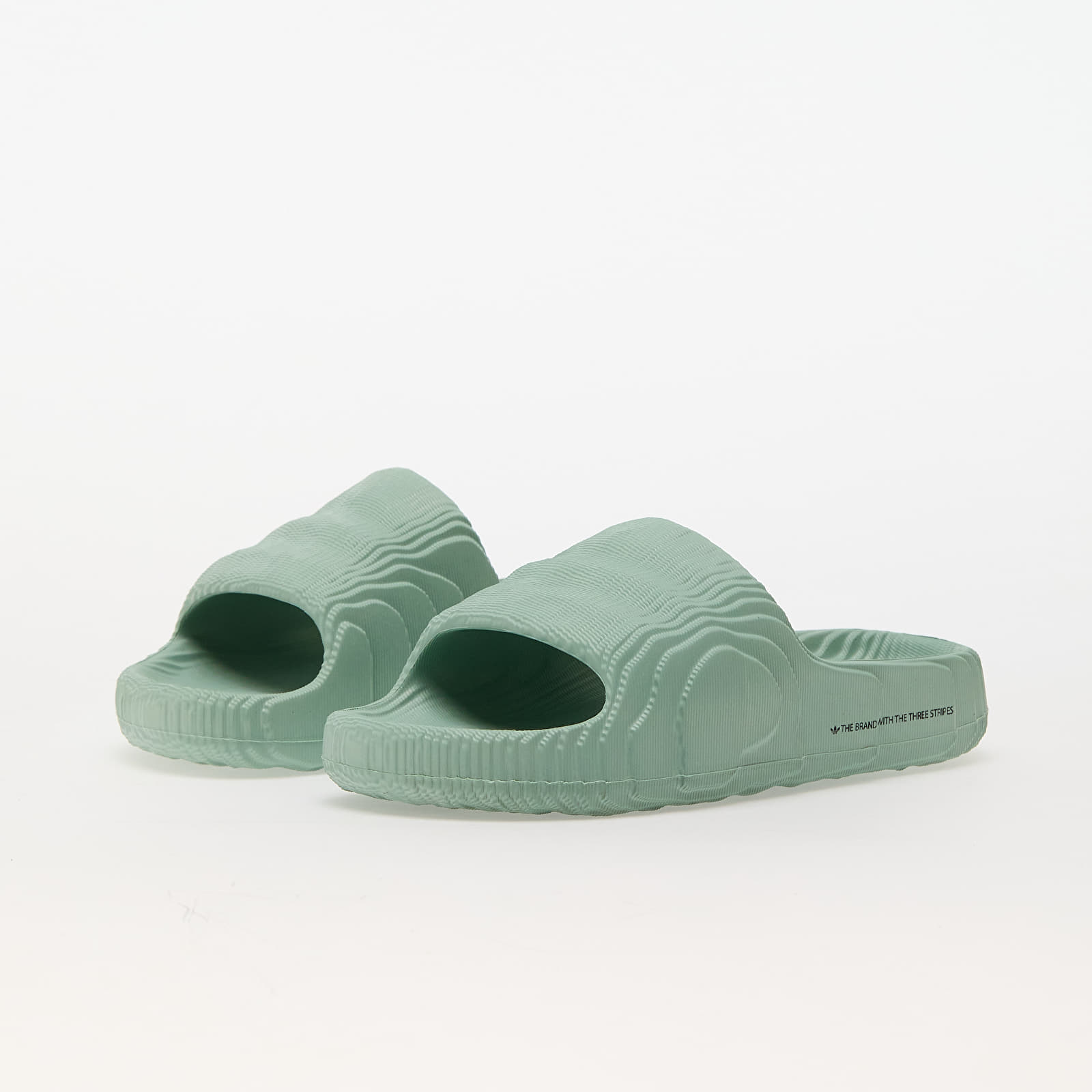 Damen Sneaker und Schuhe adidas Adilette 22 W Hazy Green/ Core Black/ Hazy Green