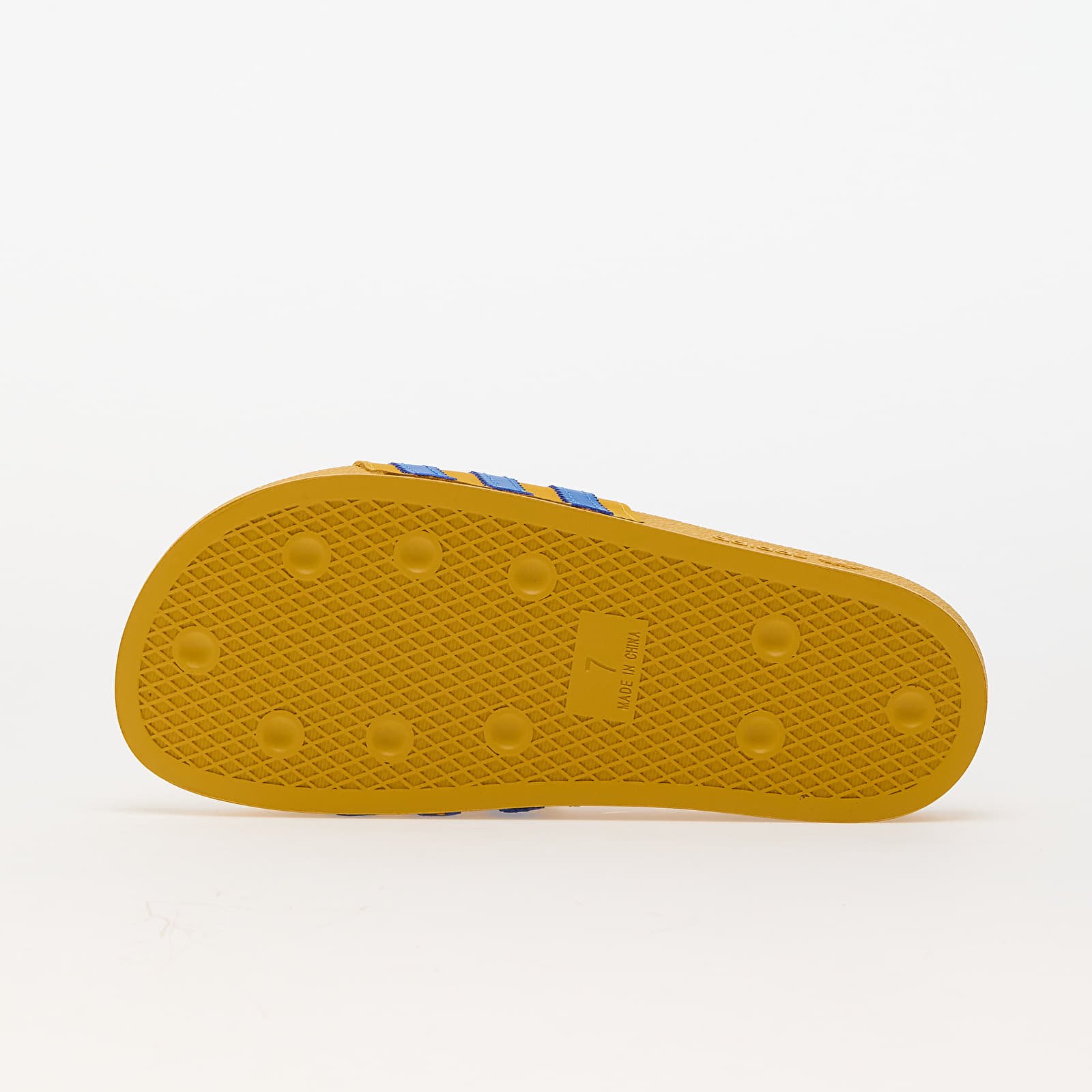 Pánske tenisky a topánky adidas Adilette Bold Gold/ Blue Bird/ Bold Gold