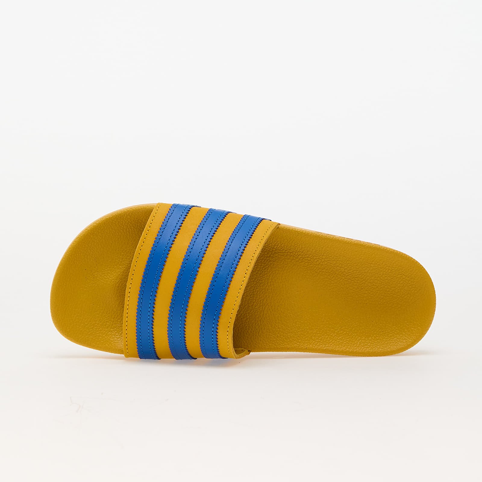 Pánske tenisky a topánky adidas Adilette Bold Gold/ Blue Bird/ Bold Gold