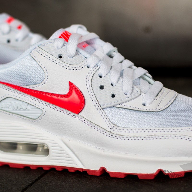 Zapatillas mujer Nike Air Max 90 Glow (GS) White/ Hyper Punch