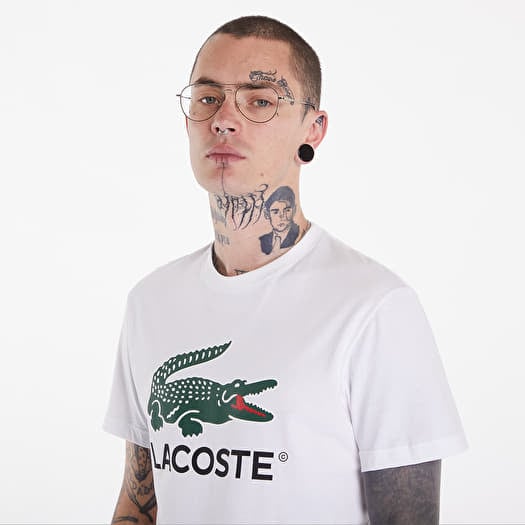 Lacoste signature t shirt clearance