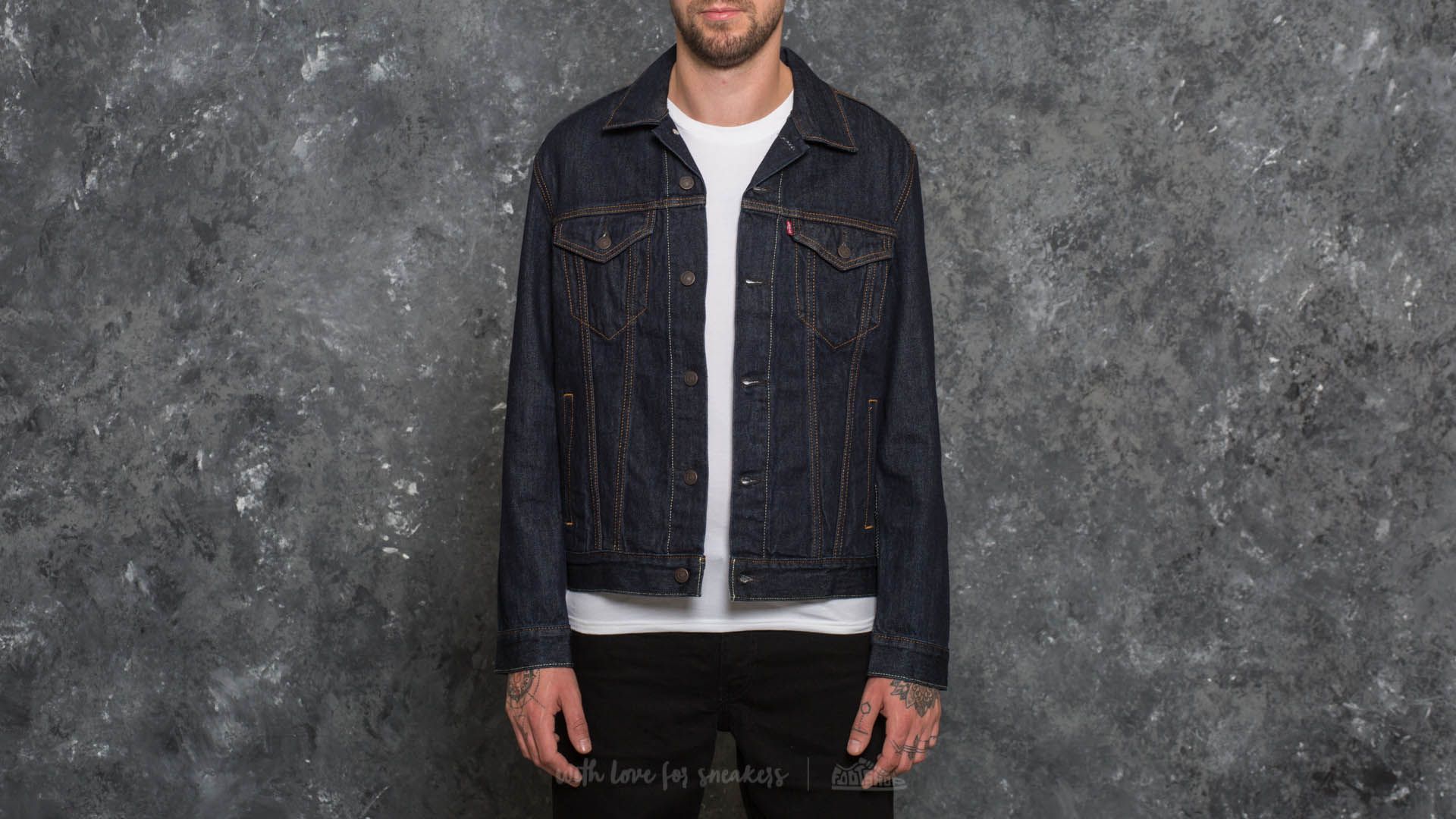 Levi's trucker jacket rinse cheap