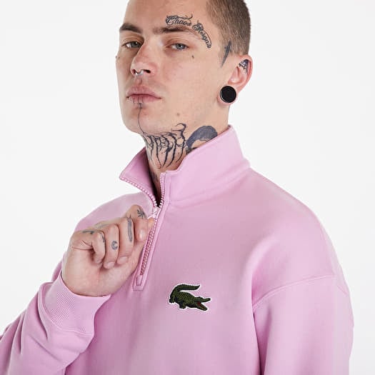 Comme des garcons quarter zip rose cheap