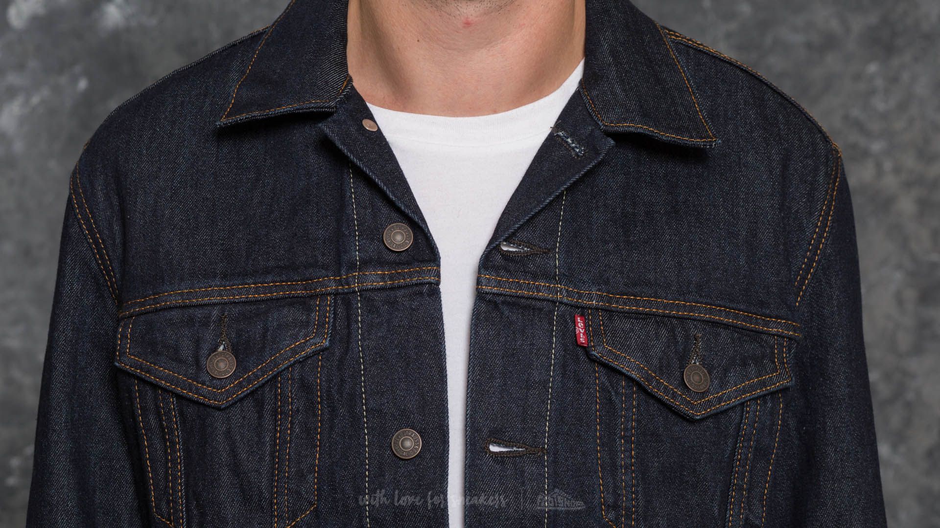 Levi's trucker jacket rinse deals