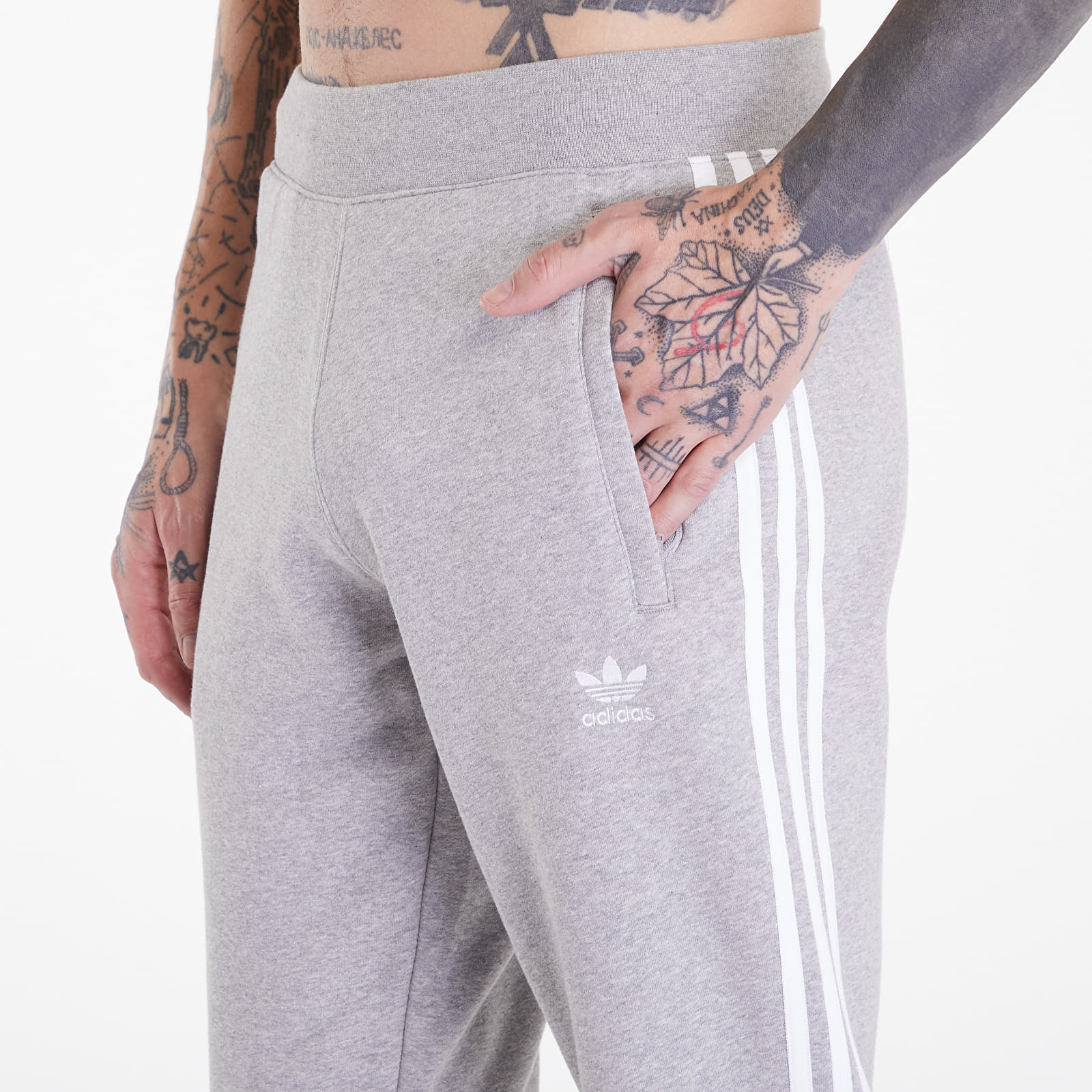Spodnie dresowe adidas 3-Stripes Pant Medium Grey Heather