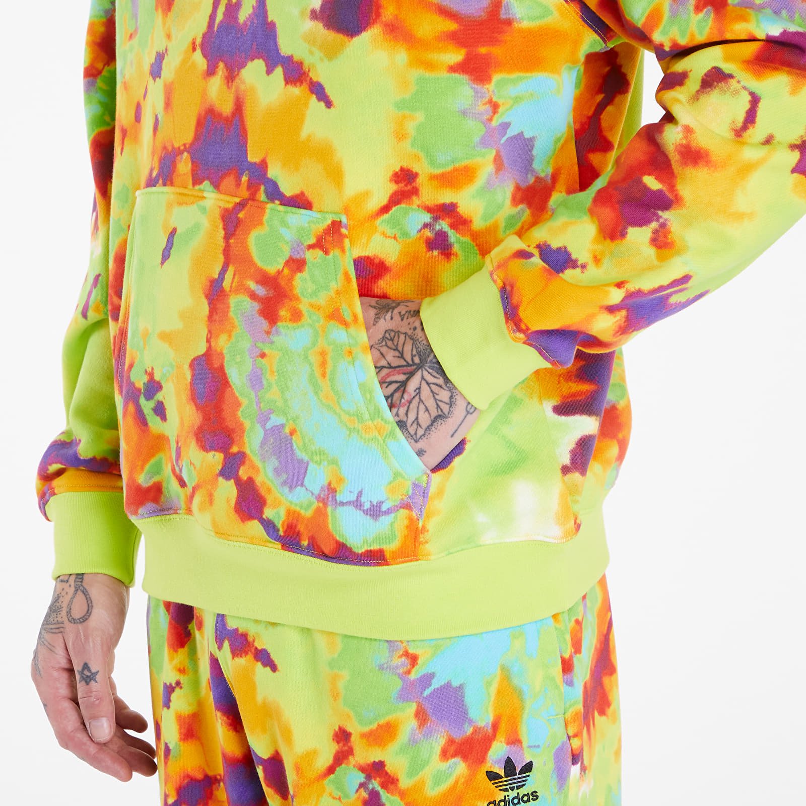 Bluzy z kapturem adidas T&D Hooded Aop Impyel Almye
