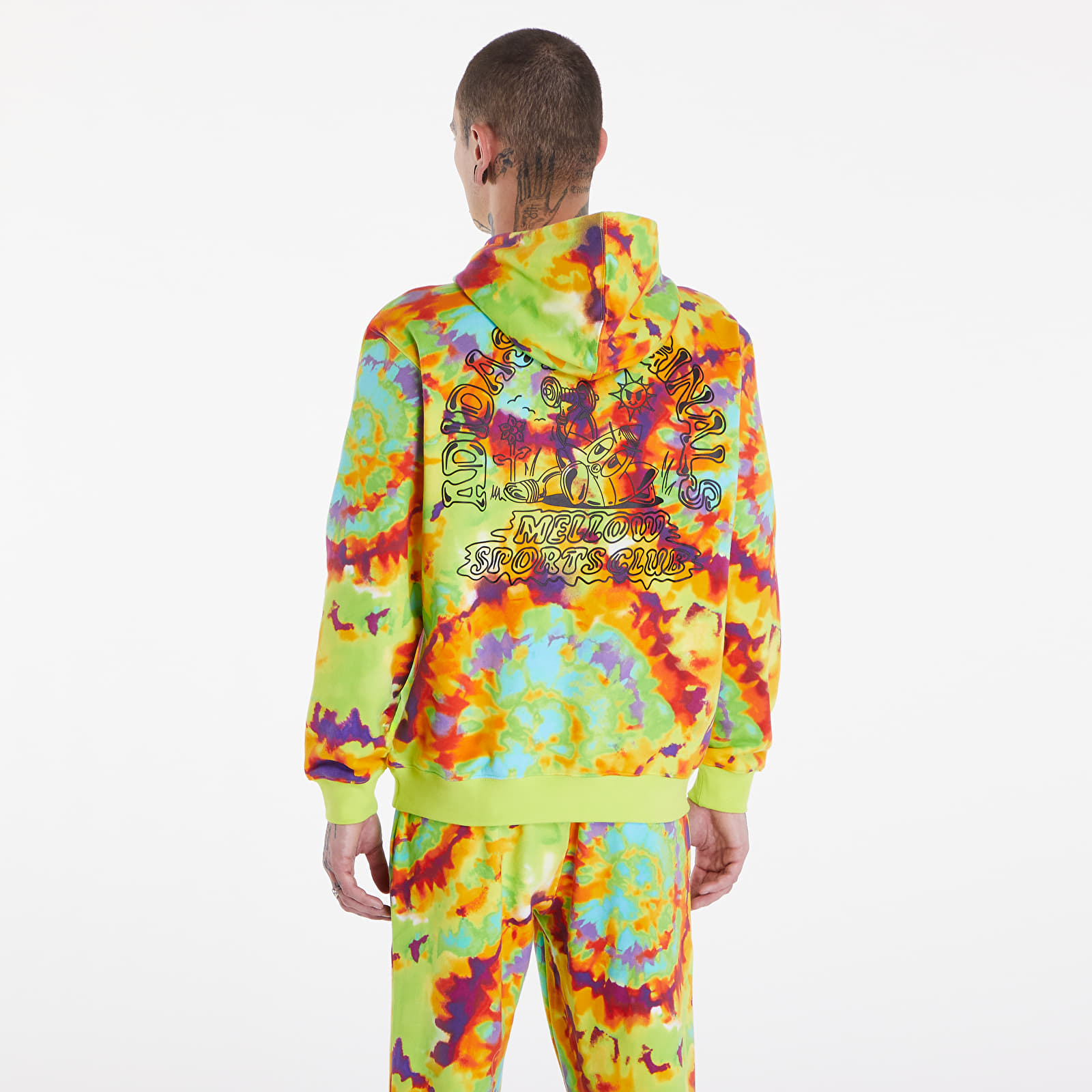 Bluzy z kapturem adidas T&D Hooded Aop Impyel Almye