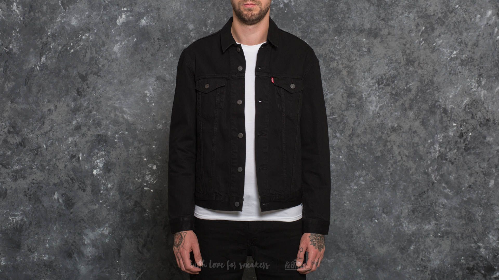 Levi's berkman denim trucker jacket outlet