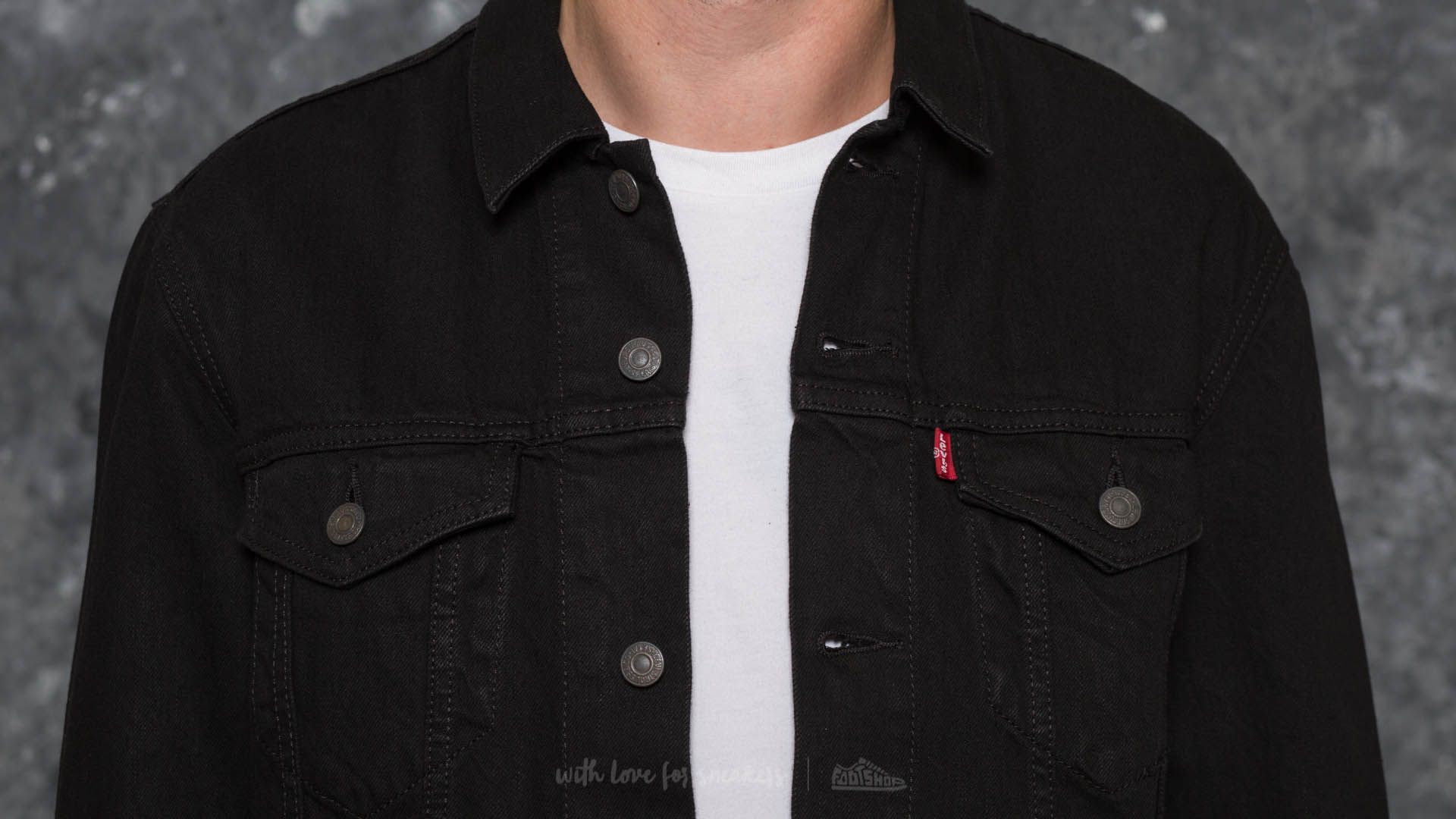 Levi's berkman denim trucker jacket sales