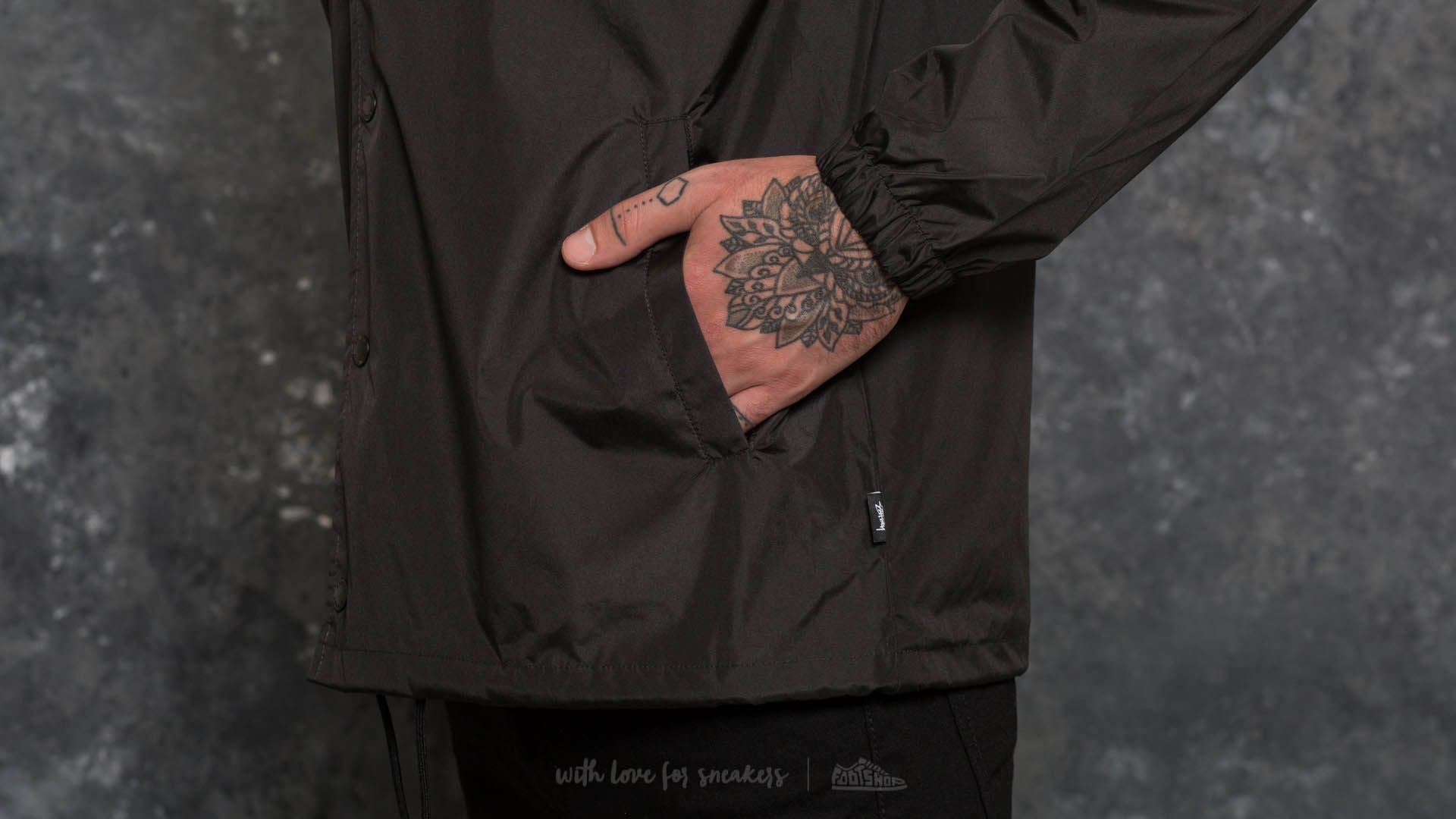 Giacche Stüssy Cruize Coach Jacket Black