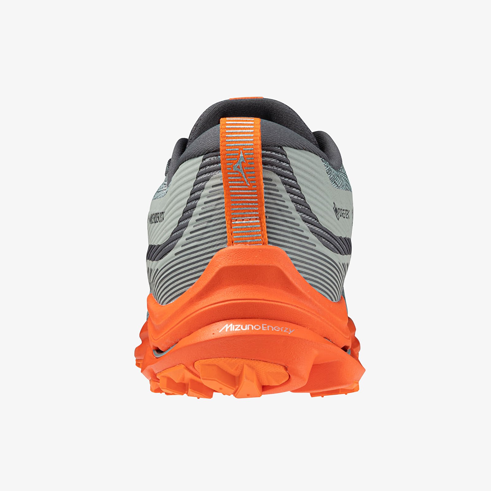 Herresko Mizuno Wave Rider Gtx Abyss/ Ebony/ Tangerine Tango