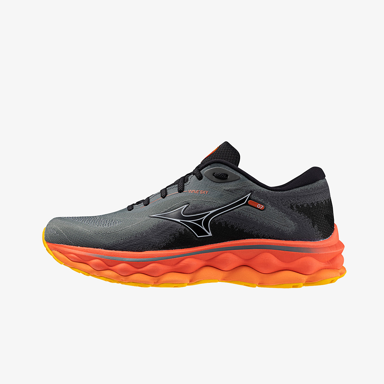 Мъжки кецове и обувки Mizuno Wave Sky 7 Turbulence/ Nickel/ Hot Coral