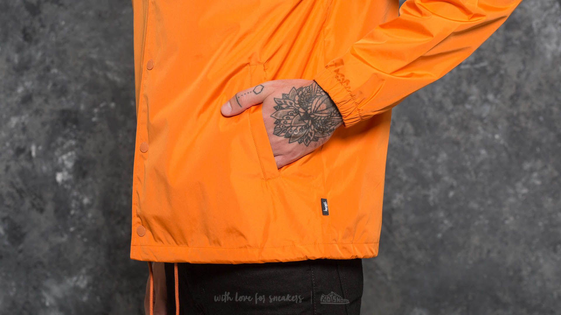 Jackets Stüssy Cruize Coach Jacket Orange