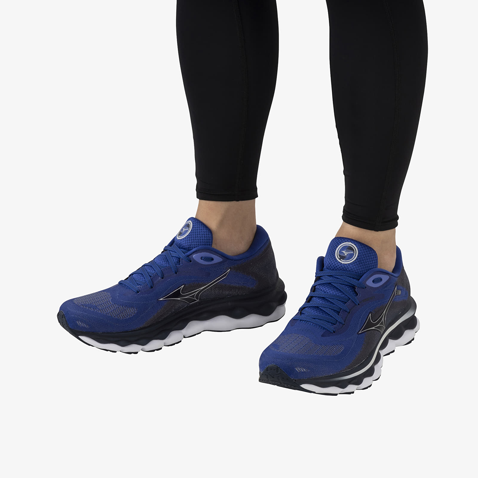 Мъжки кецове и обувки Mizuno Wave Sky 7 Surf the Web/ Silver/ Dress Blue