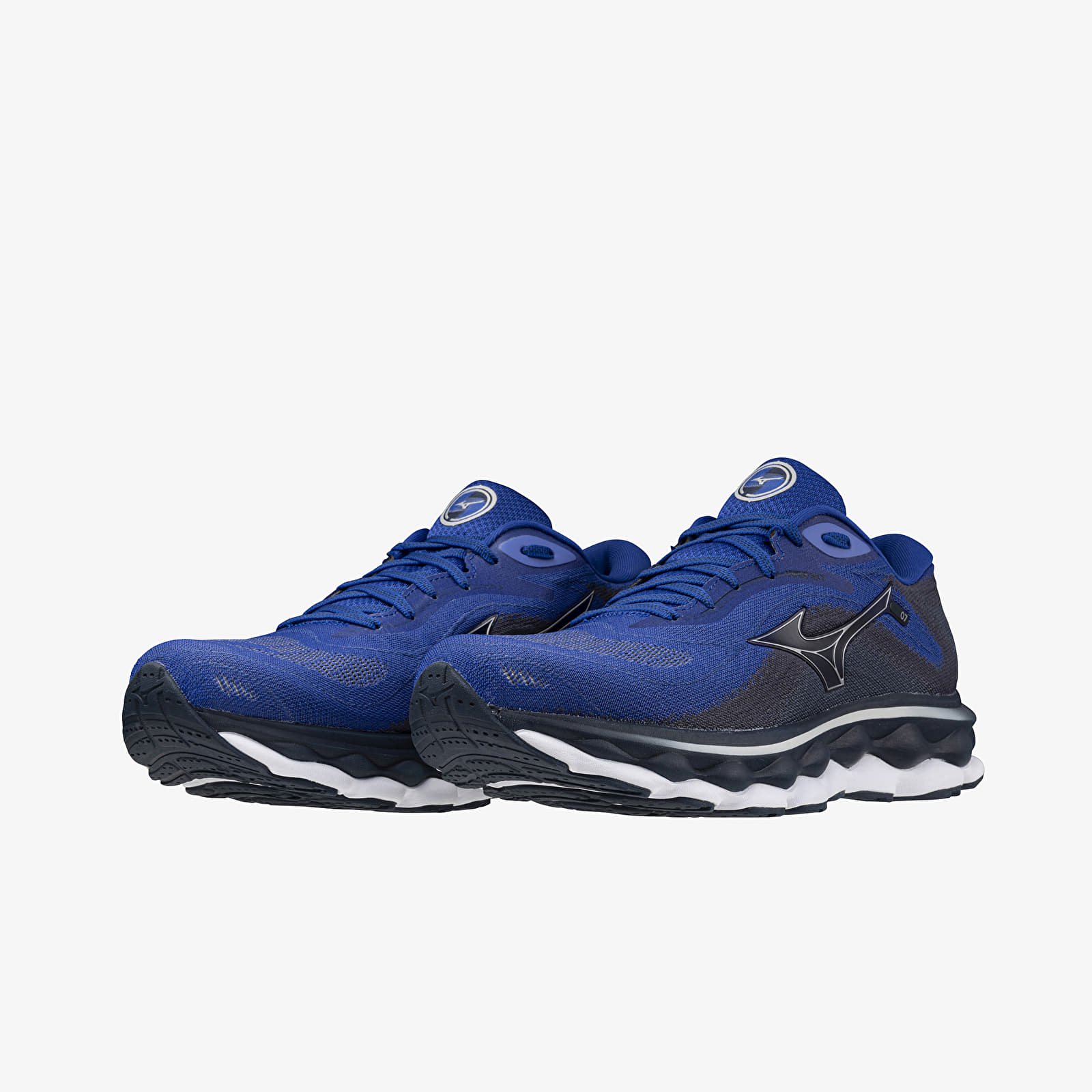 Мъжки кецове и обувки Mizuno Wave Sky 7 Surf the Web/ Silver/ Dress Blue