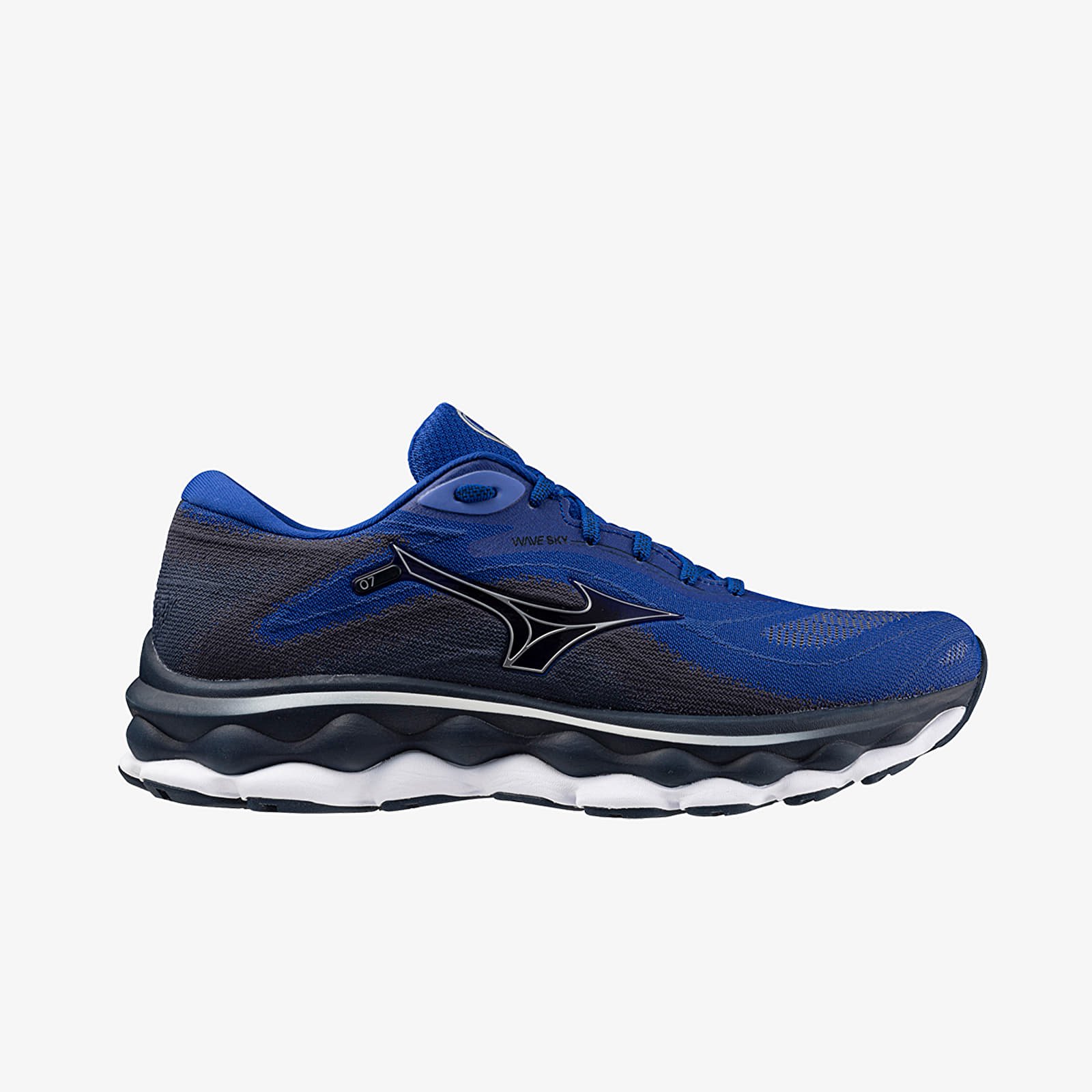 Мъжки кецове и обувки Mizuno Wave Sky 7 Surf the Web/ Silver/ Dress Blue