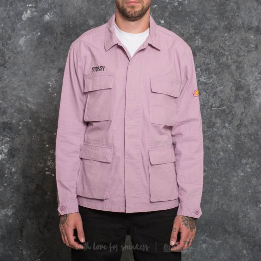 Jackets Stüssy Letts BDU Jacket Lavender | Footshop