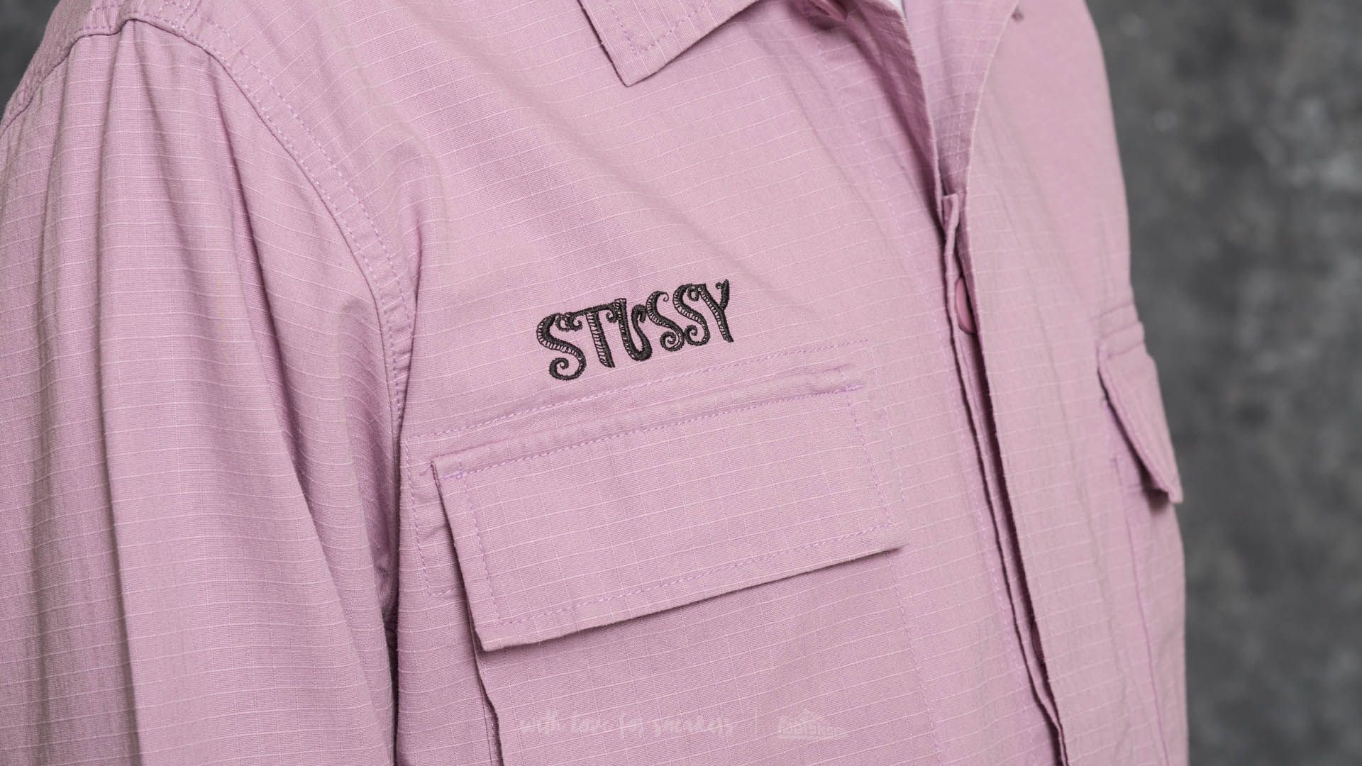 Jackets St ssy Letts BDU Jacket Lavender Footshop