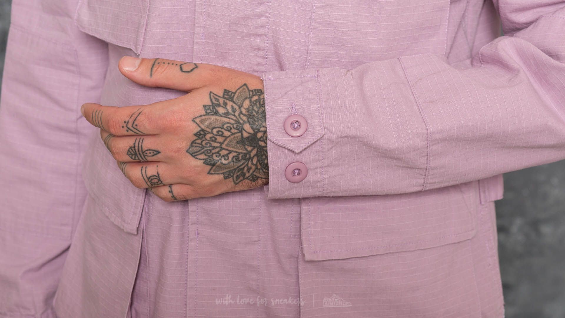 Jackets St ssy Letts BDU Jacket Lavender Footshop
