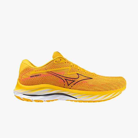 Men s shoes Mizuno Wave Rider 27 Citrus Black Nasturtium Footshop