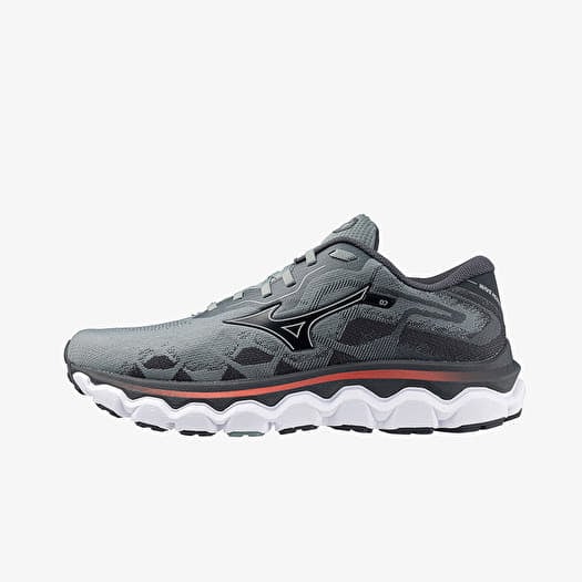Men s shoes Mizuno Wave Horizon 7 Lead Nickel Cayenne Footshop