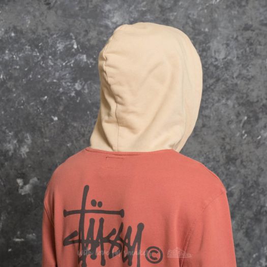Stussy two tone hoodie outlet