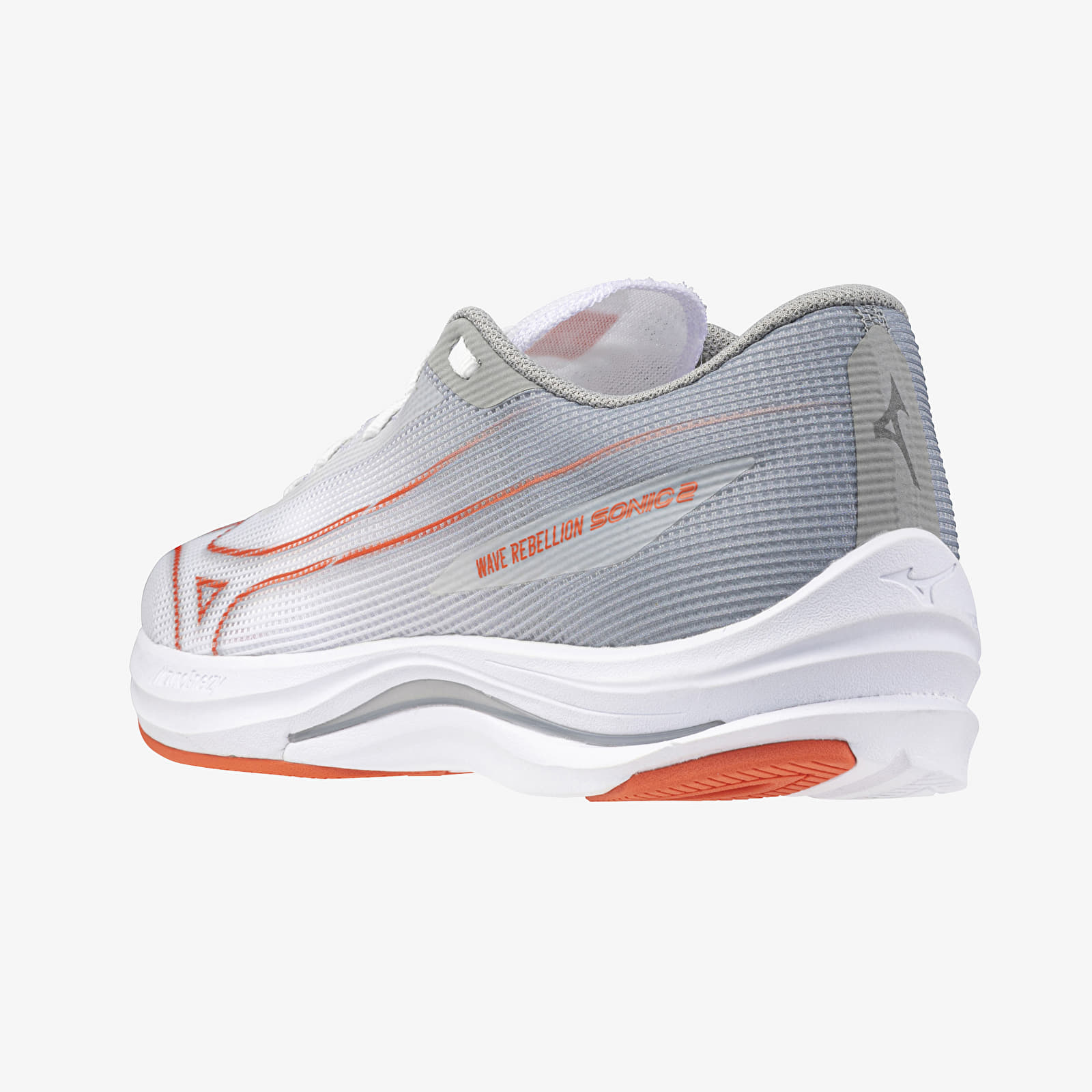 Muške tenisice Mizuno Wave Rebellion Sonic 2 White/ Hot Coral/ Harbor Mist