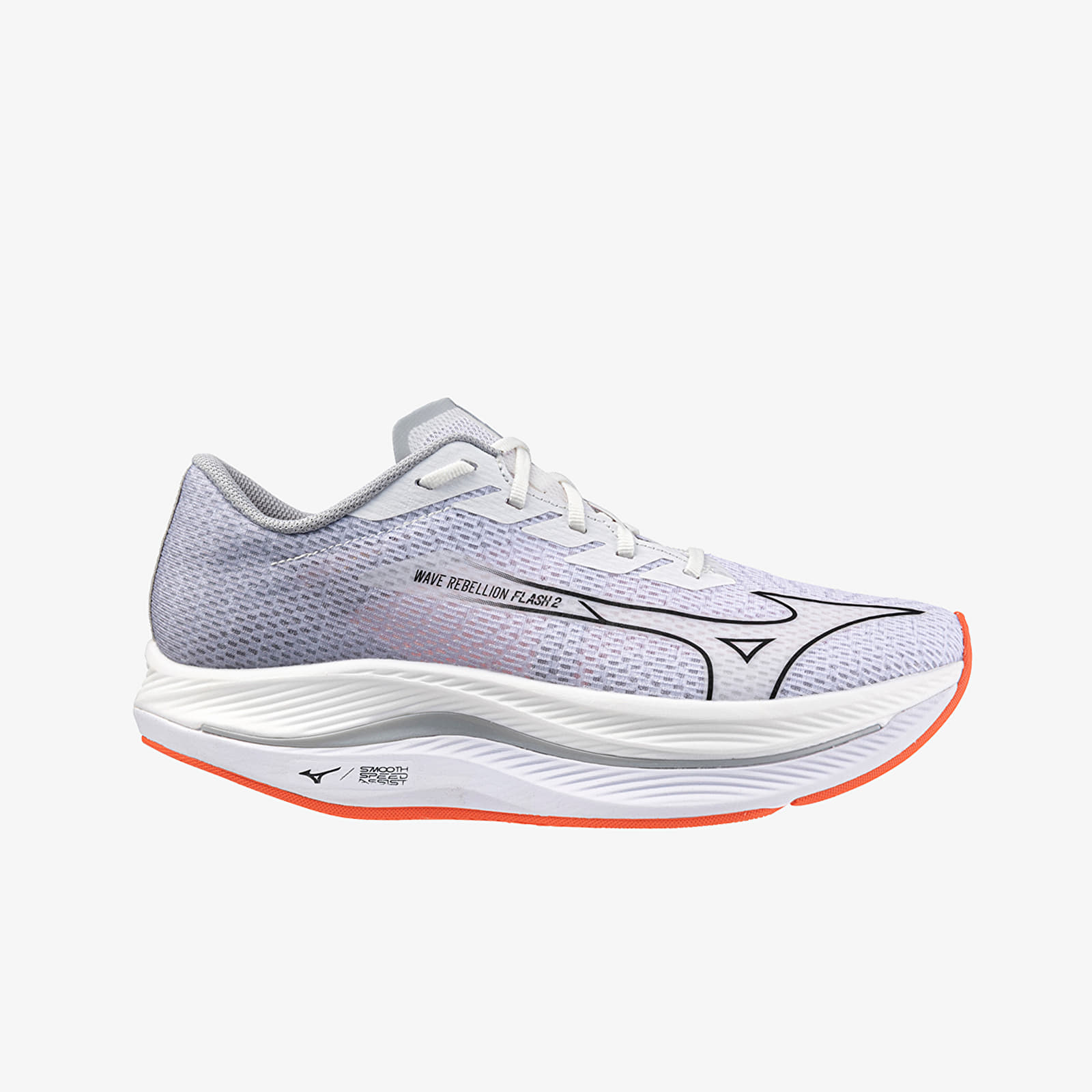 Pánske tenisky a topánky Mizuno Wave Rebellion Flash 2 White/ Black/ Harbor Mist