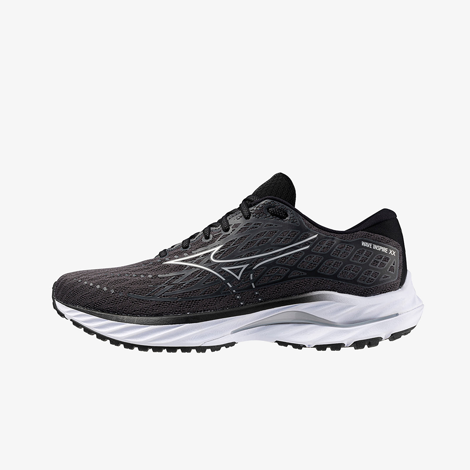 Zapatillas Hombre Mizuno Wave Inspire 20 Ebony/ White/ Black