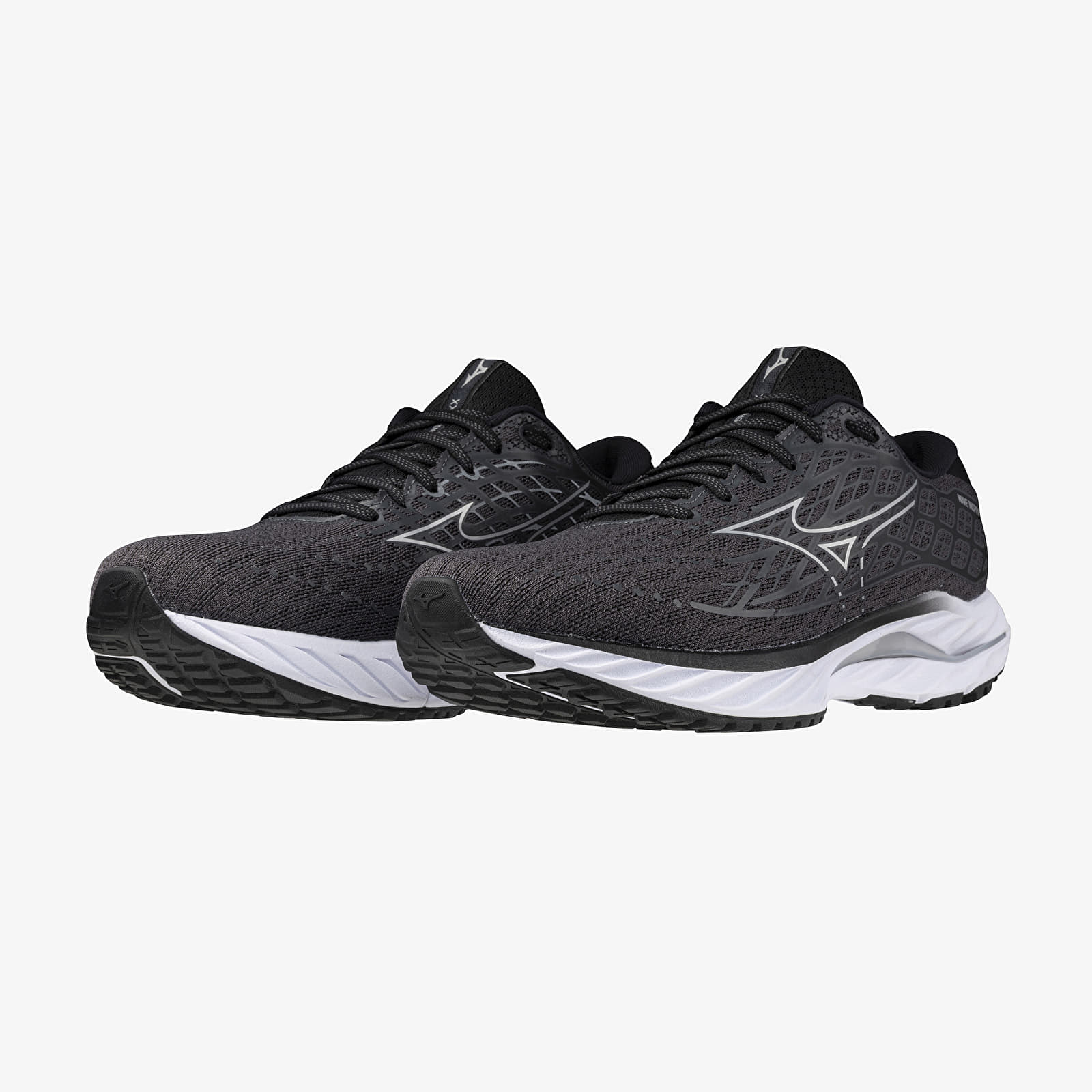 Zapatillas Hombre Mizuno Wave Inspire 20 Ebony/ White/ Black