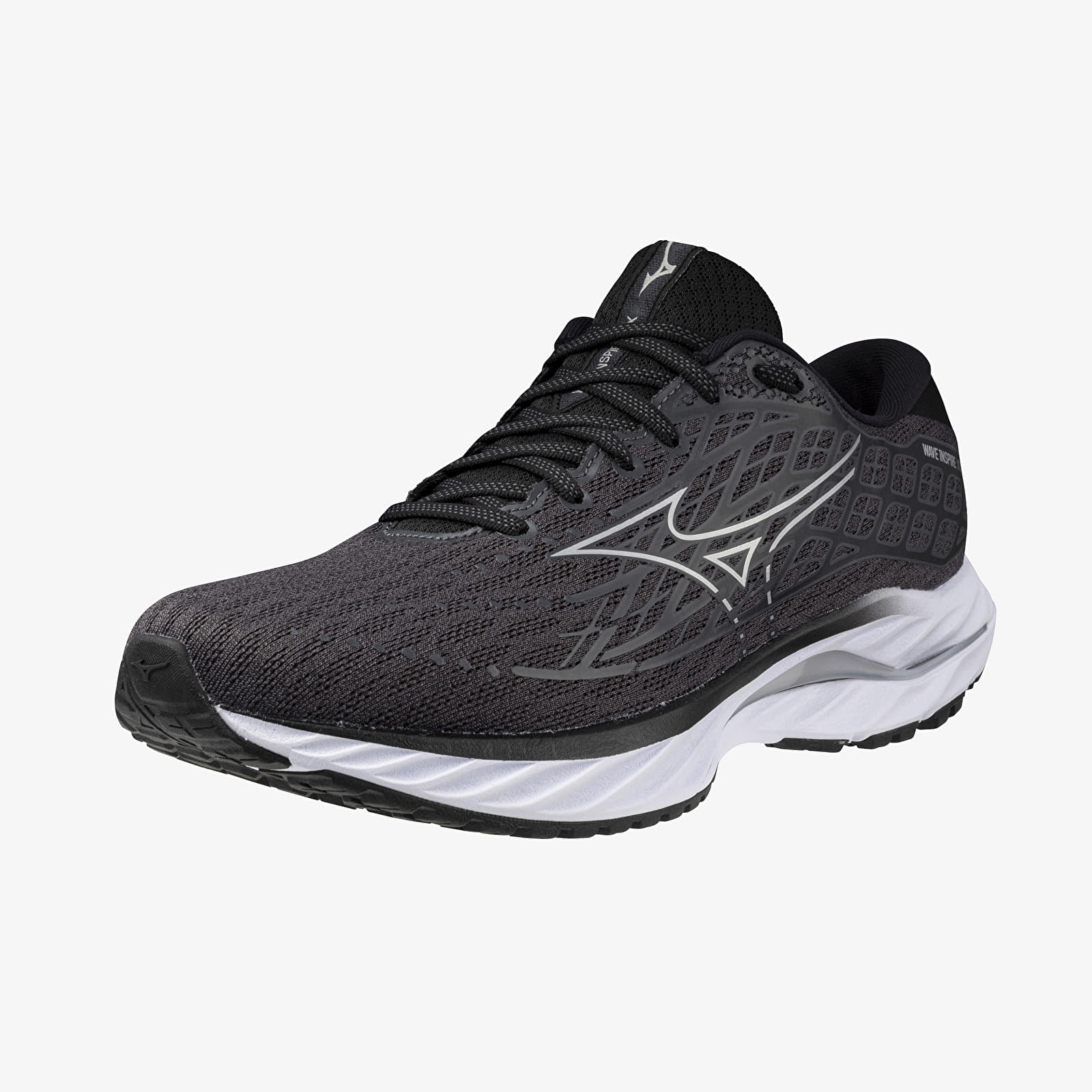 Zapatillas Hombre Mizuno Wave Inspire 20 Ebony/ White/ Black
