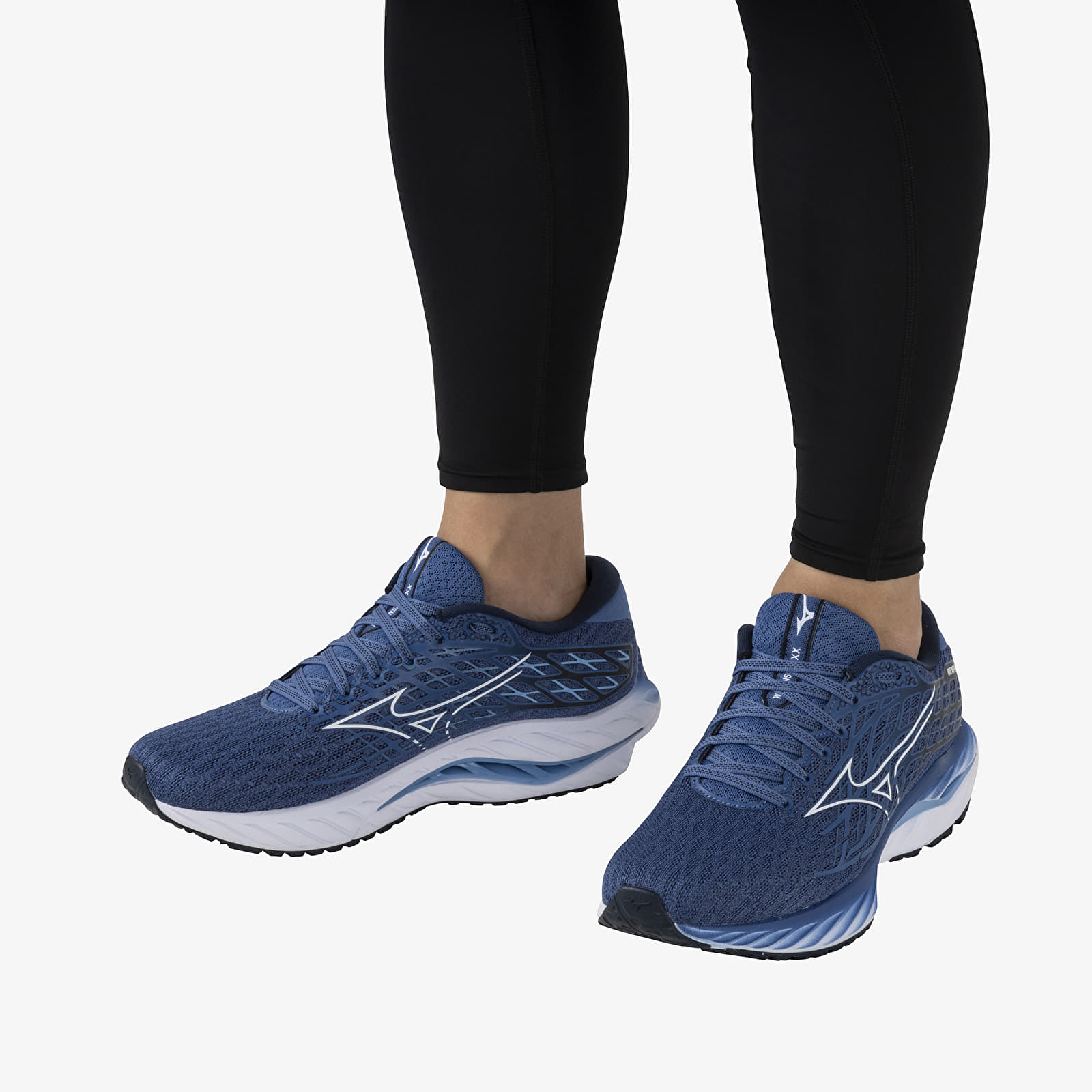 Vyriška avalynė Mizuno Wave Inspire 20 Federal Blue/ White/ Alaskan Blu