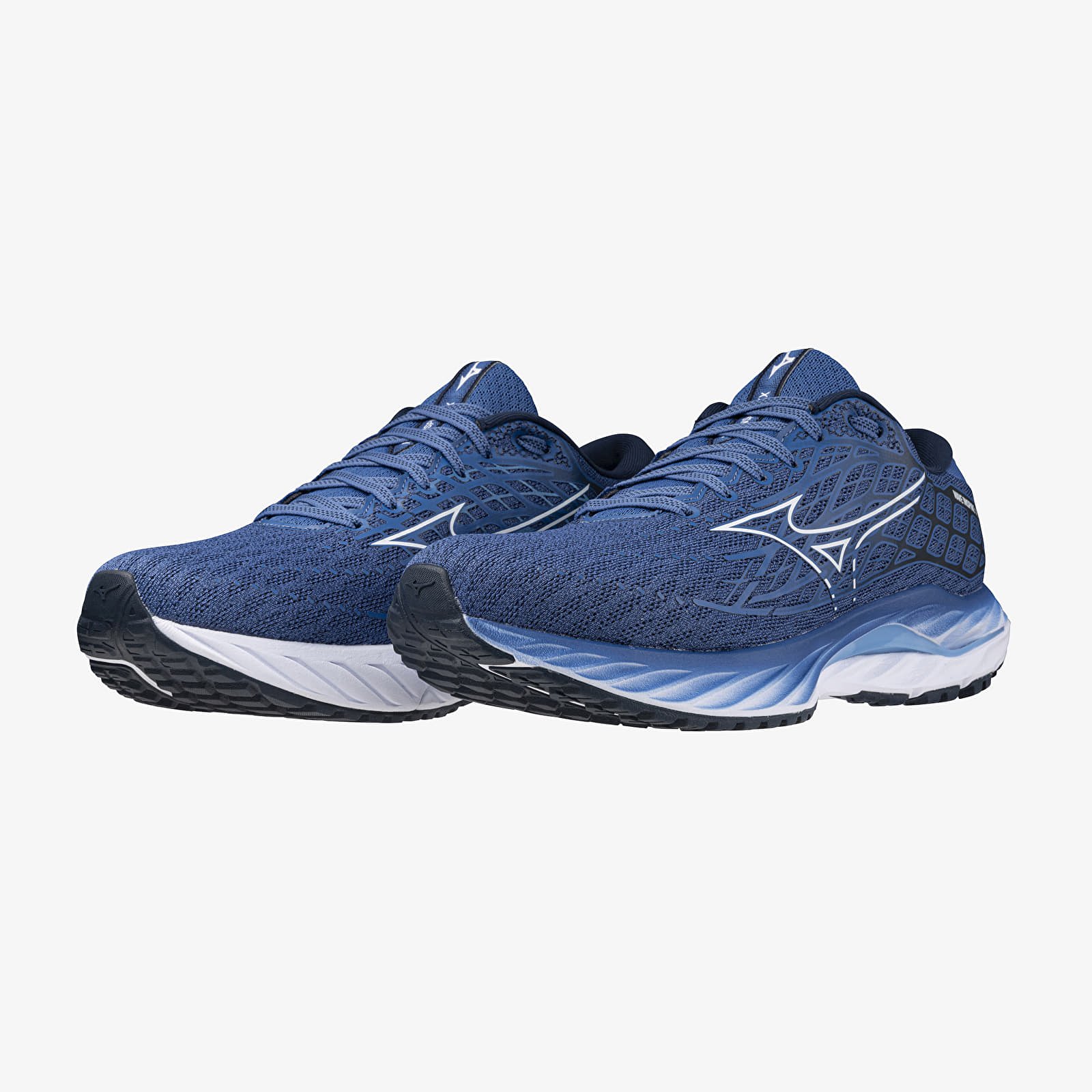 Vyriška avalynė Mizuno Wave Inspire 20 Federal Blue/ White/ Alaskan Blu